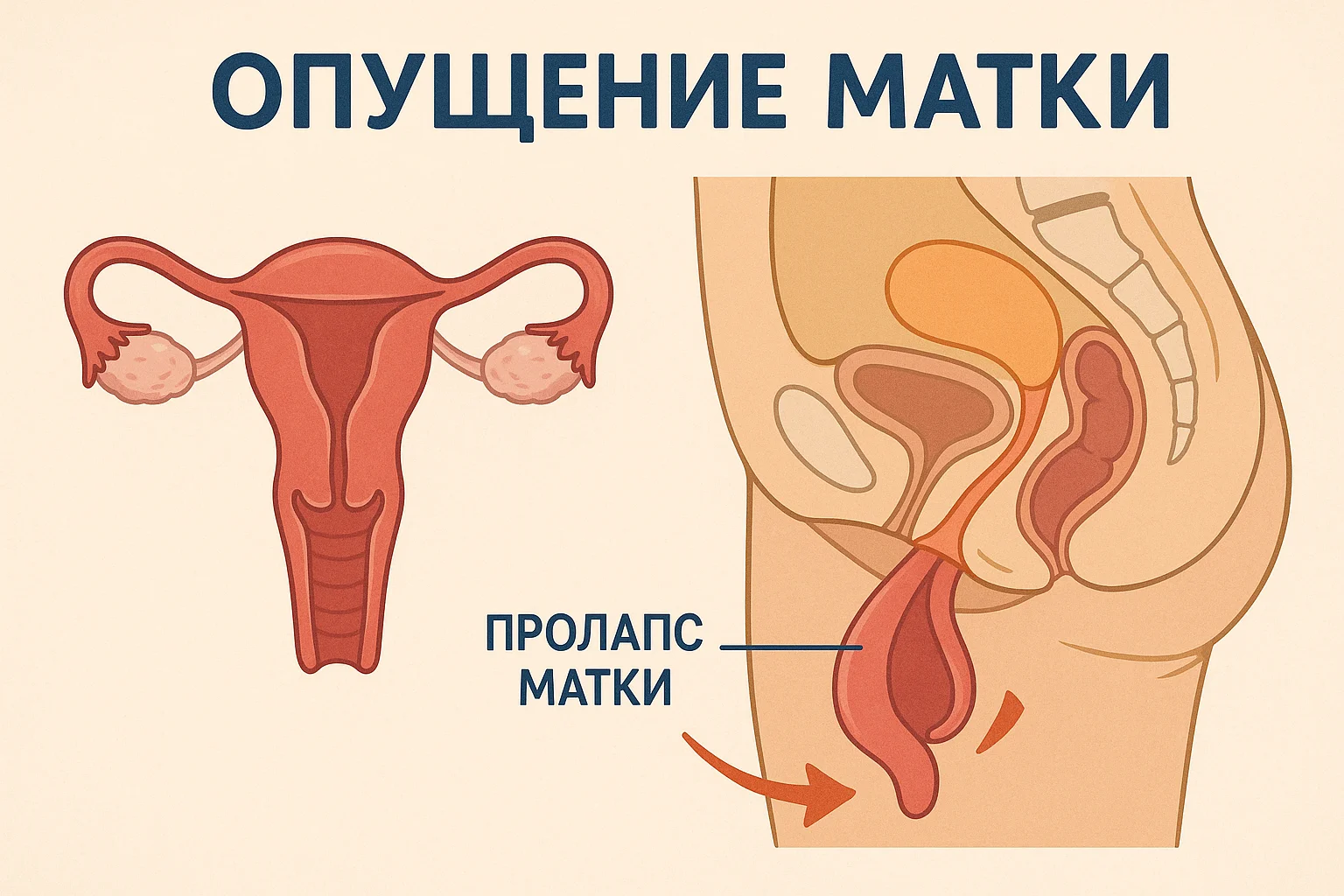 Опущение матки
